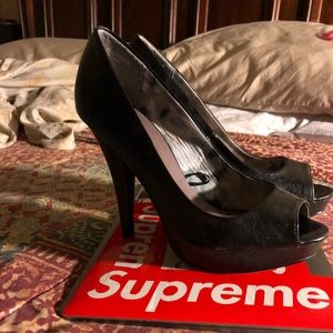 Black heels